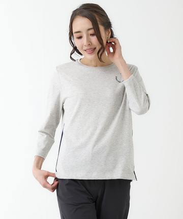 サークルロゴ クルーネック カットソー