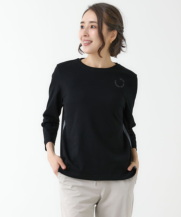 サークルロゴ クルーネック カットソー