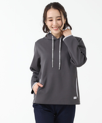 ストレッチポンチ プルオーバーパーカー