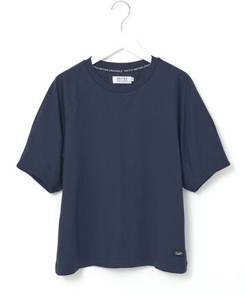 プレーティング天竺 パフスリーブ Tシャツ【接触冷感】