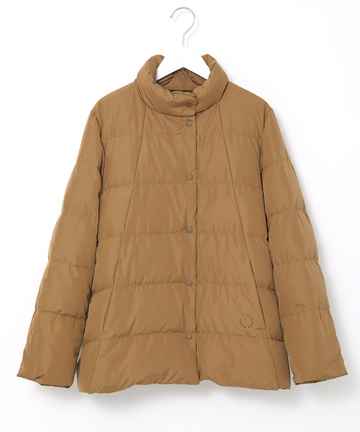 スタンドカラー ダウンジャケット