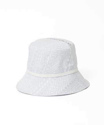 ロゴプリント バケット ハット【手洗いOK】