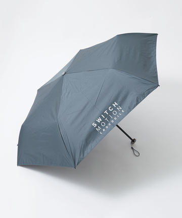 ロゴプリント 晴雨兼用 折りたたみ傘