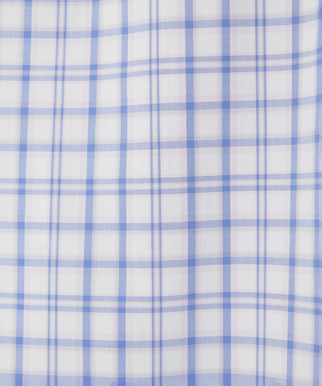 ノンアイロン チェック ブラウス【シワになりにくい】