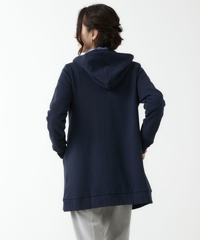 裏毛 チュニック パーカー【オンラインショップ限定】