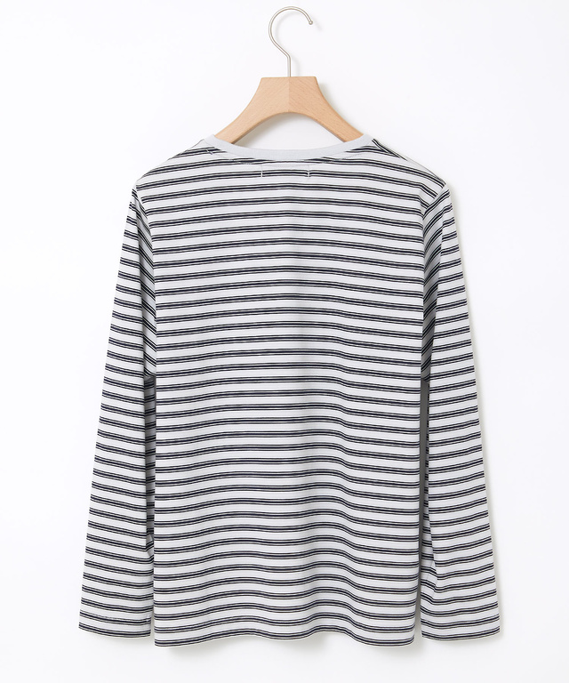 コットン マルチボーダー Tシャツ