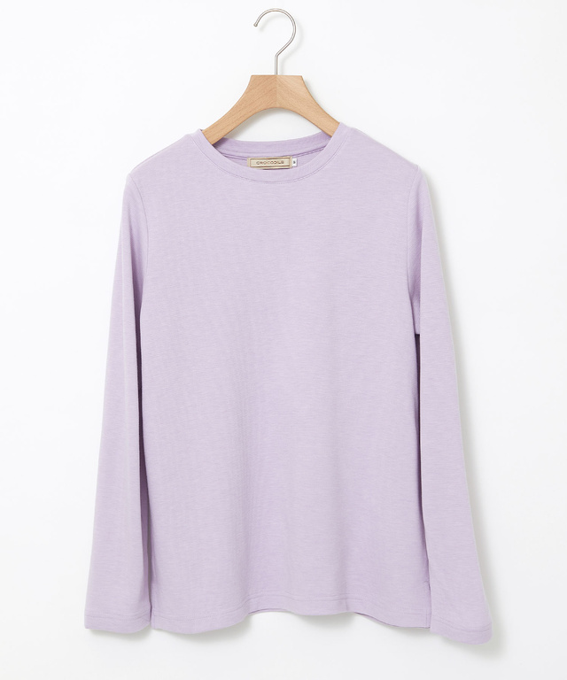 ダブルフェイス クルーネック カットソー