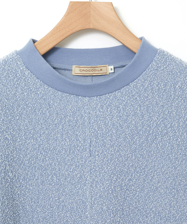 ツイードライク プルオーバー カットソー