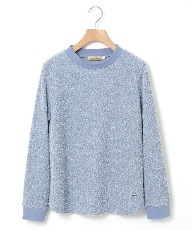 ツイードライク プルオーバー カットソー