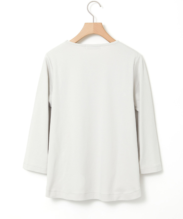 メッセージプリント 七分袖 Tシャツ