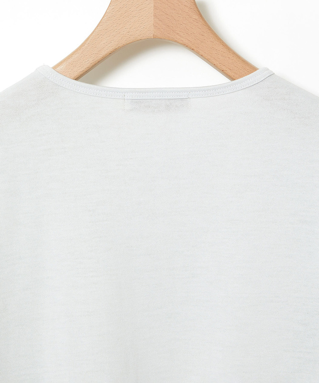 プリント 七分袖 Tシャツ