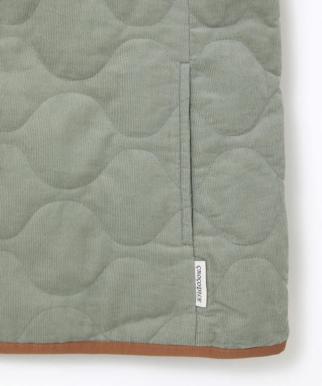 キルティング 中綿 ベスト