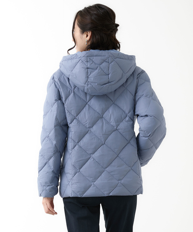 2WAYフード キルトダウン ジャケット