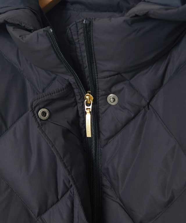 2WAYフード キルトダウン ジャケット