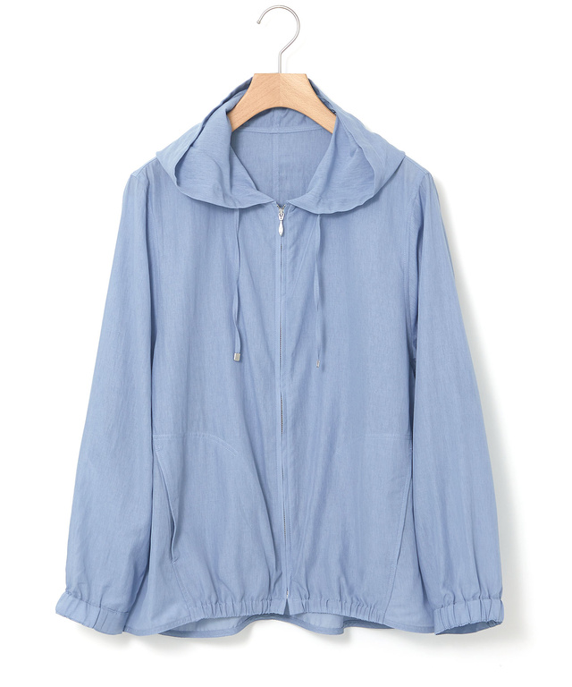 シアー パーカー【UVカット】【手洗いOK】 