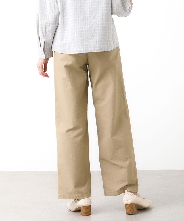 微起毛ストレッチパンツ