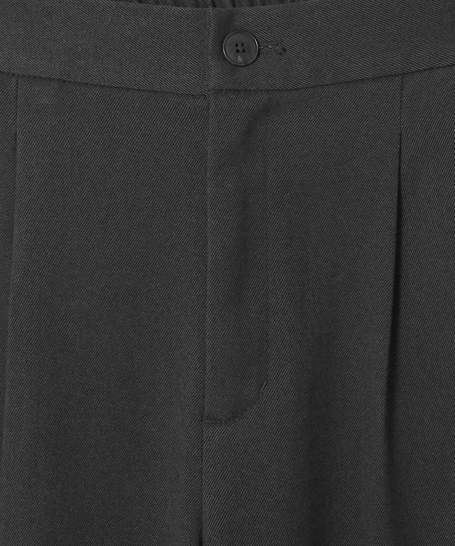 ツイル ワイド パンツ