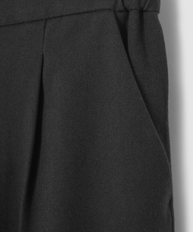 ツイル ワイド パンツ