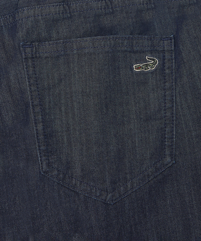 ブリーズデニム 【ワイド9分丈】【接触冷感】