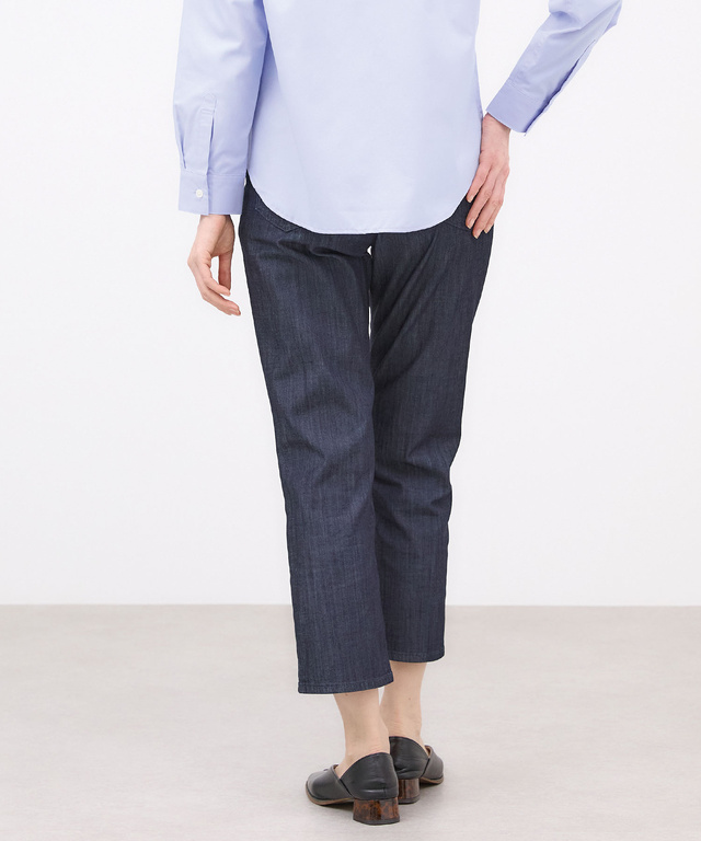 ブリーズデニム 【スリム8分丈】【接触冷感】