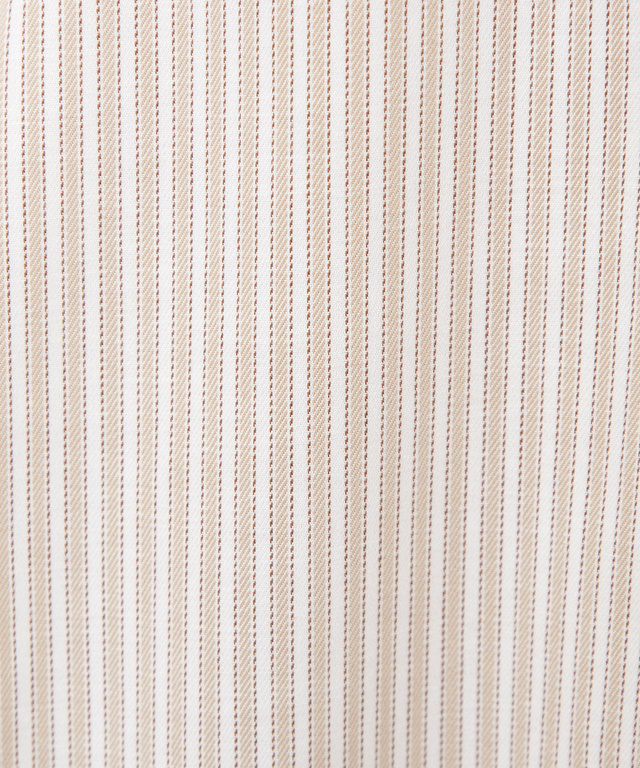 ノンアイロン ストライプ チュニック【シワになりにくい】