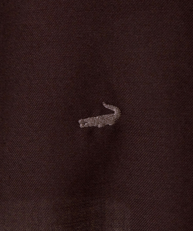 バンドカラー タックデザイン ブラウス