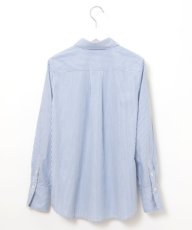 ローン ストライプ ブラウス