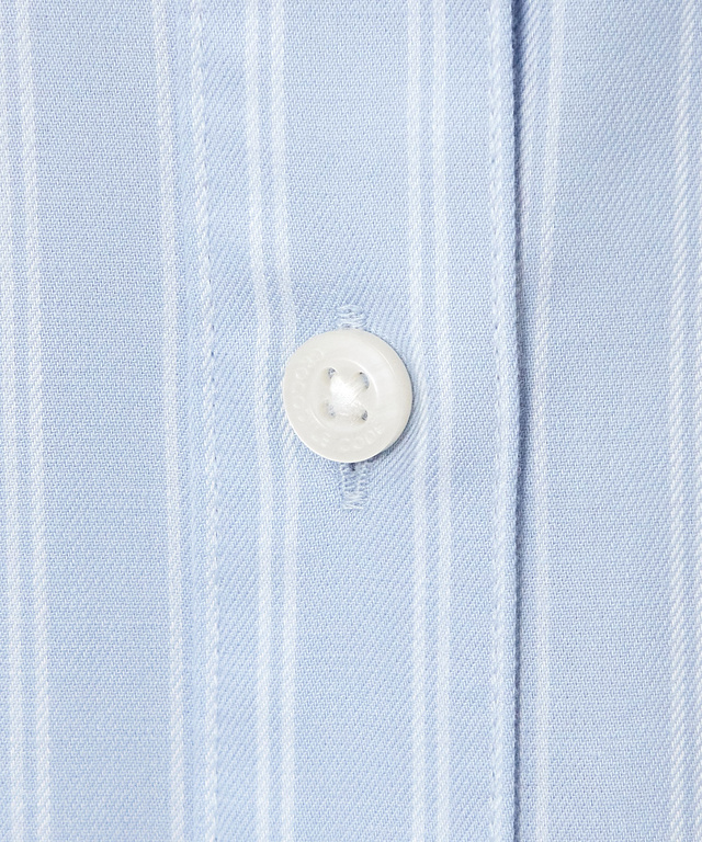 ノンアイロン  ストライプ柄 ブラウス