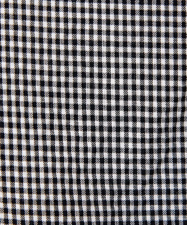 サッカー ギンガムチェック ブラウス