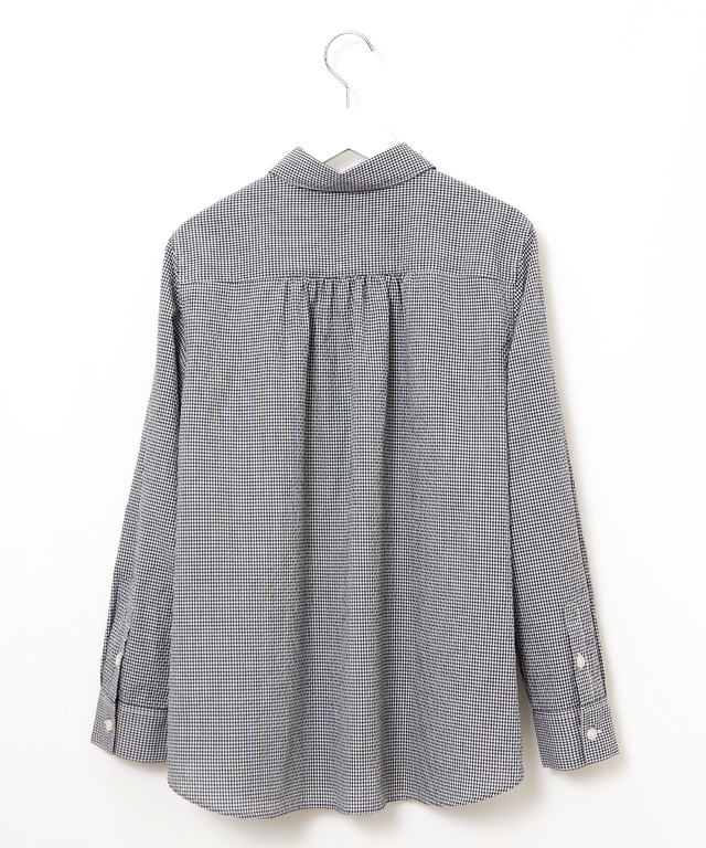 サッカー ギンガムチェック ブラウス