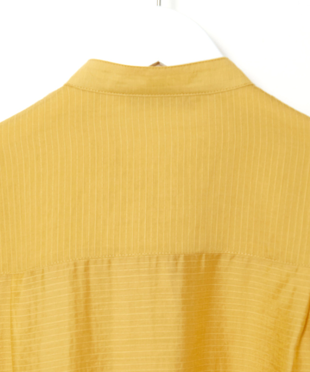 ボーダー シアー ブラウス