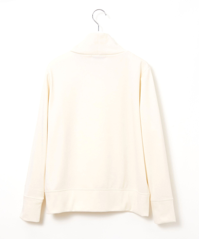 裏起毛 ポケット付き ハイネックカットソー