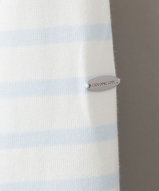 天竺 ボーダー Tシャツ