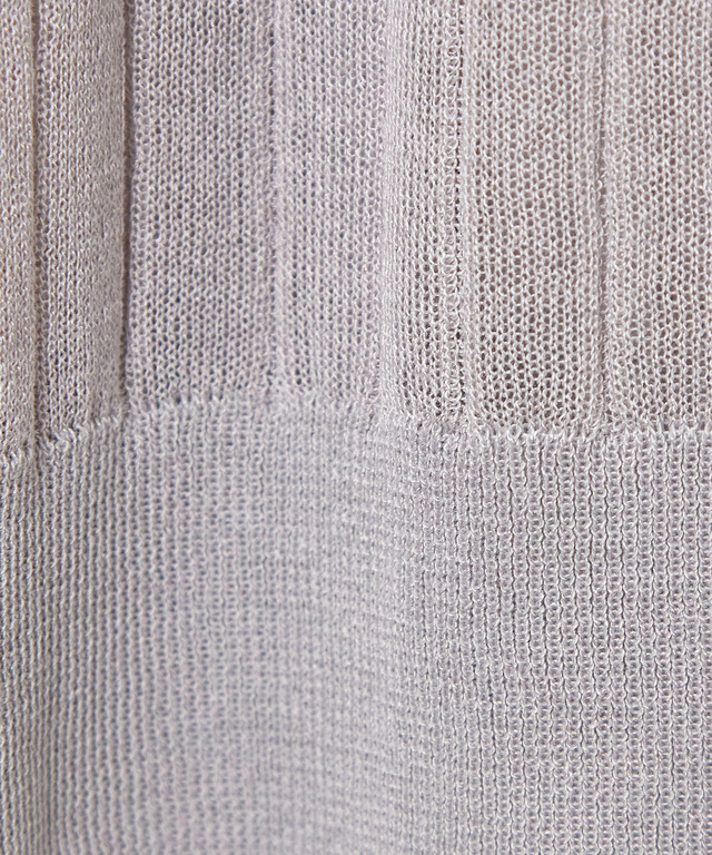 シアー ワイドリブ カーディガン