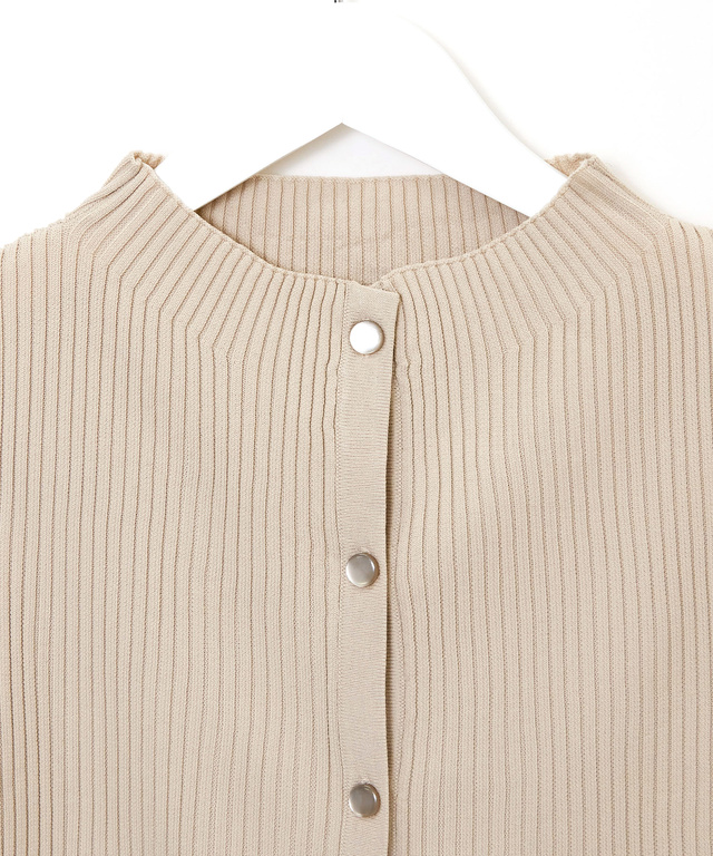 フレンチスリーブ ニット ベスト