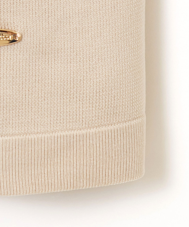 フレンチスリーブ ニット ベスト