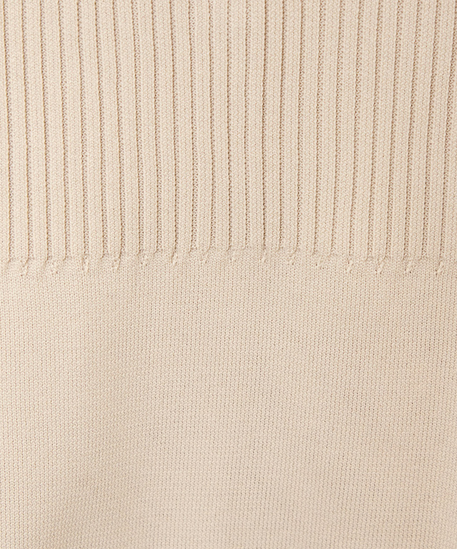 フレンチスリーブ ニット ベスト