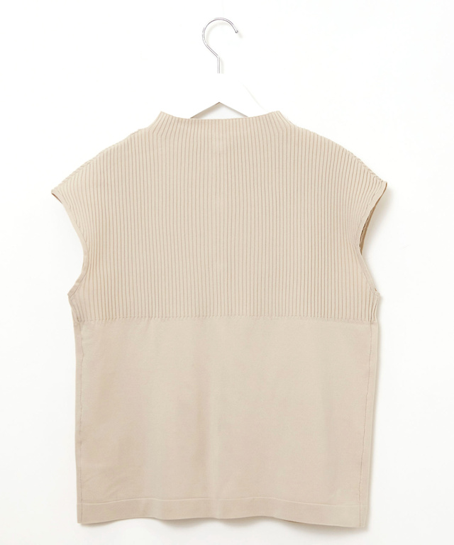 フレンチスリーブ ニット ベスト