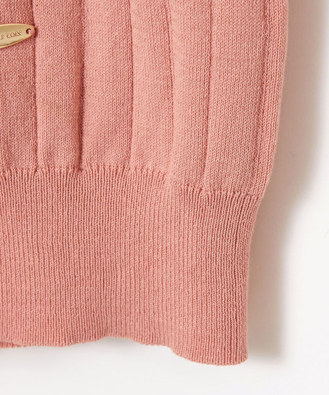 ケーブル編み カーディガン【手洗いOK】