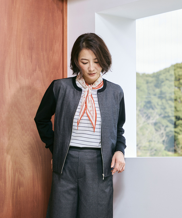 デニムライクセットアップ