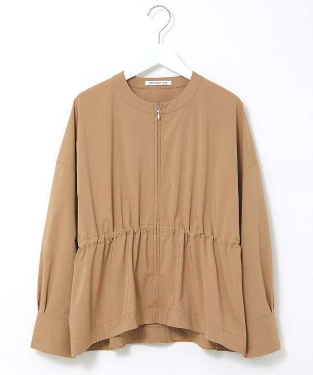 ラッカン ウエストギャザー ブルゾン