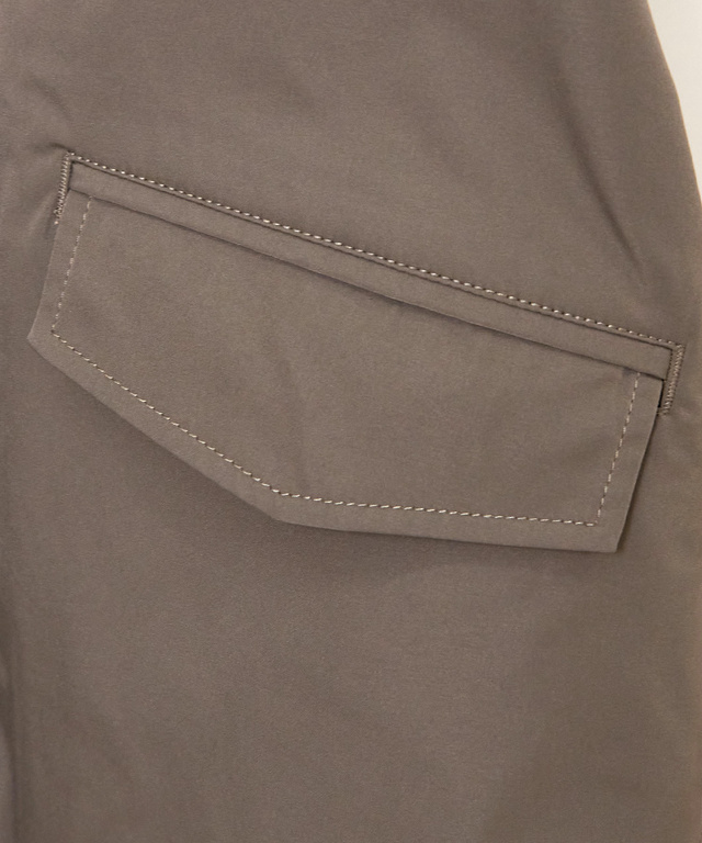 テントシルエット フーディー ジャケット