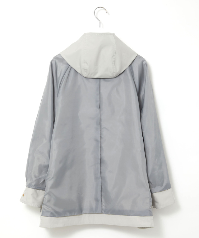 テントシルエット フーディー ジャケット
