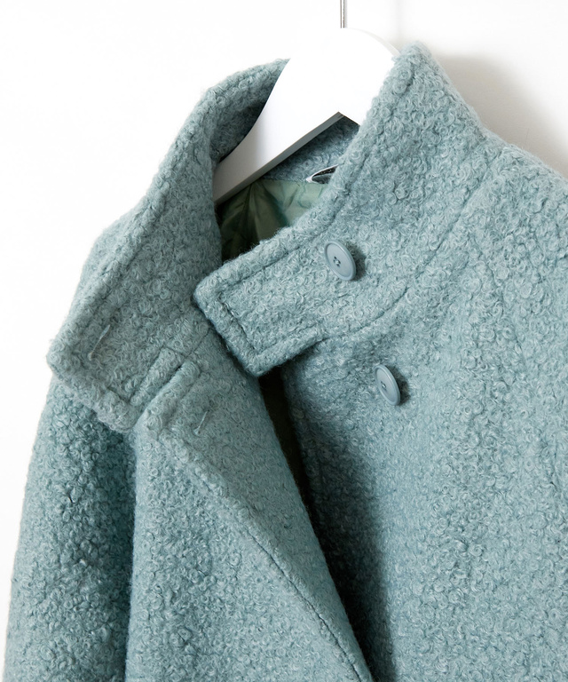 ボア スタンドカラー コート【一部店舗限定】