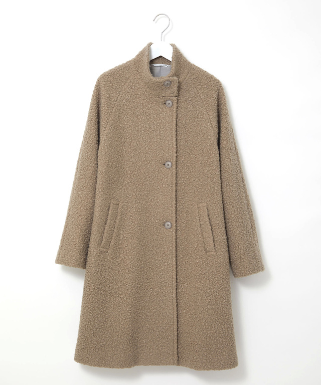 ボア スタンドカラー コート【一部店舗限定】