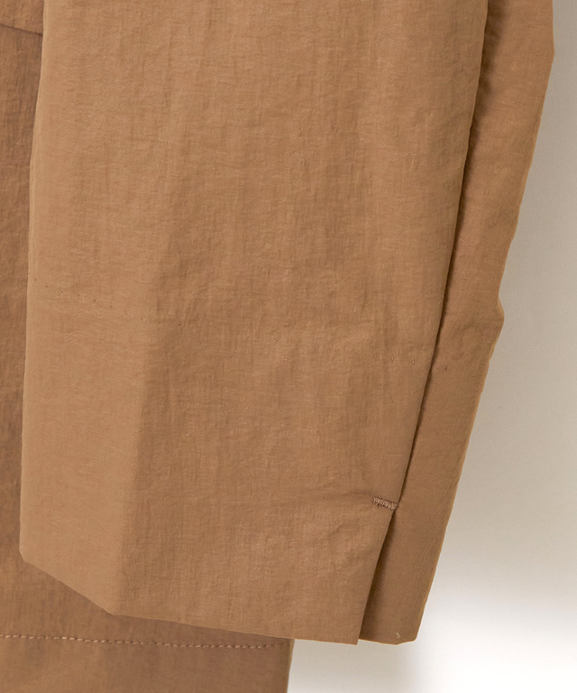 レザーライク ノーカラー ジャケット【オンラインショップ・一部店舗限定】