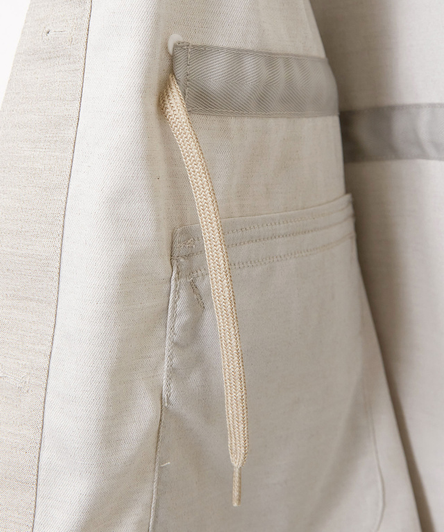 リネンライク ミリタリージャケット【オンラインショップ・一部店舗限定】