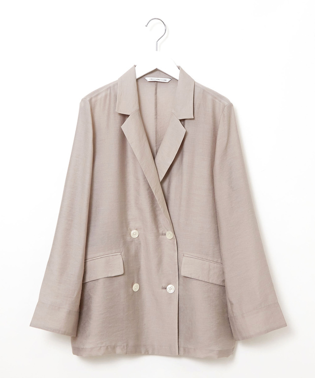 シアー ダブル  ジャケット