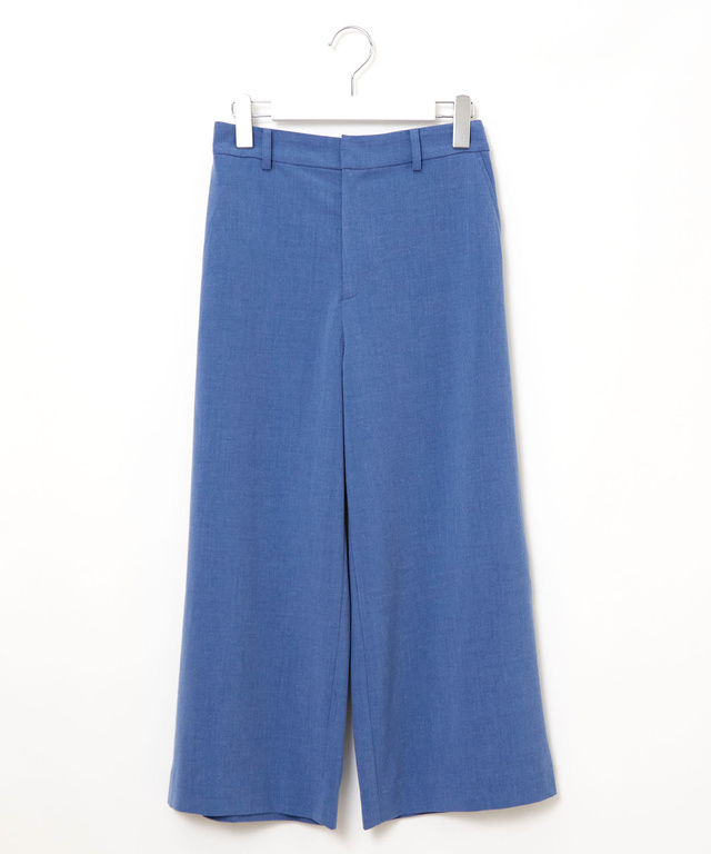 セミワイド クロップド パンツ