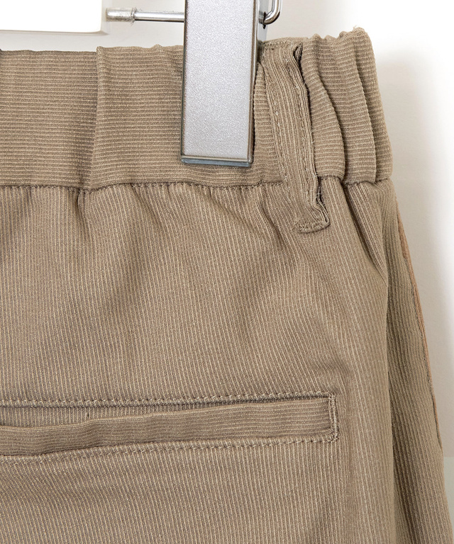 ピケ ストレッチ スリムパンツ